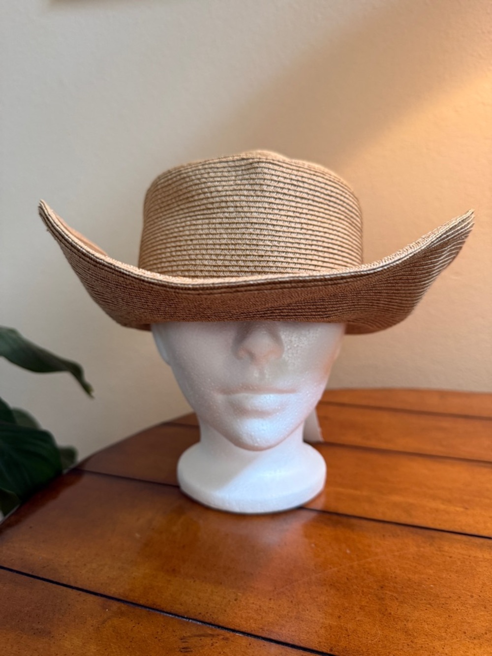 Eric Javits Squishee Trek Cowboy Hat in natural